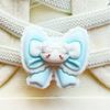 Cartoon Cat Shoelace Buckle for Children's Air Force 1 Skate Shoes - White Accessories Pendant