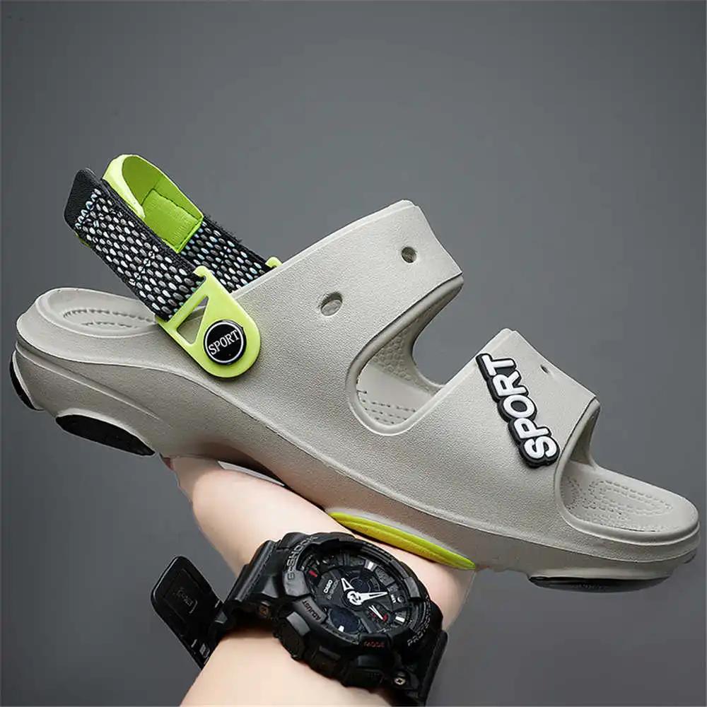 Fashion Open From The Back White Sneakers Beach Slippers Flip Flops Man Shoes Luxury Men's Sandals Sport Imported Products New In