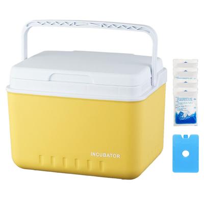 6L Camping-Kühlbox Mehrzweck-Isolier-Eisbox Tragbarer Eisbehälter Outdoor-Hartkühlbox für den Außenbereich