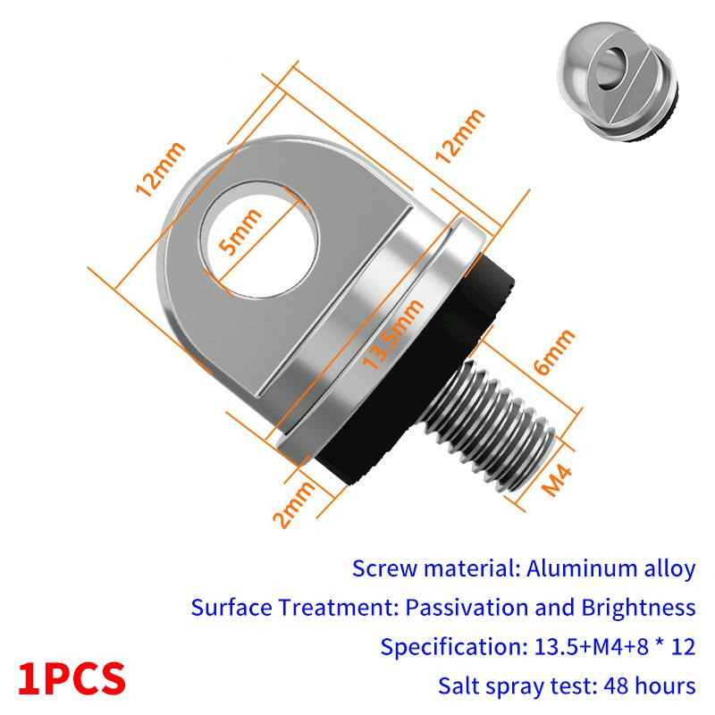 M4 Hand-Tightened Drone Quick Release Remote Control Screw Shoulder Strap Lanyard Screw Drone Accessories Suitable For Dji