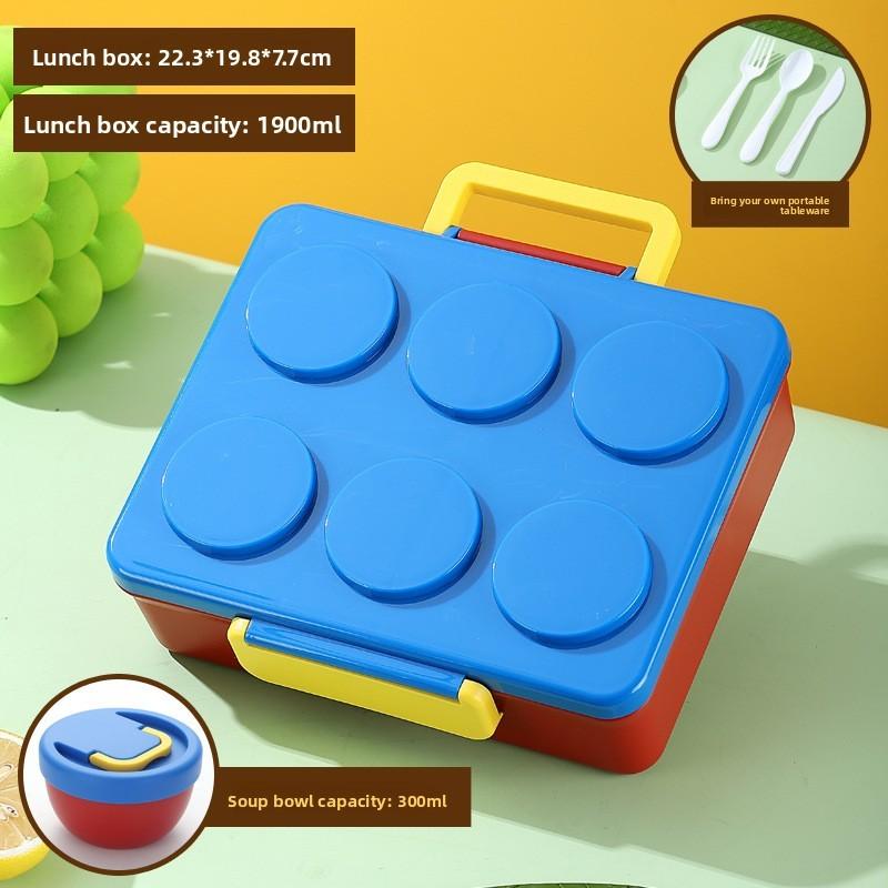 Style Kids Lunch Box With Dividers For School And Picnic Use