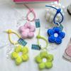 Fabric Flower Fabric Flower Keychain Jewelry Fabric Flower Bag Pendant  Car Keychain