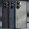 PU Leather Sheepskin Feeling Phone Case For Xiaomi Poco X8 Pro Max Protective Cover Fundas Coque Capa