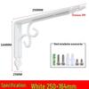 Wall-Mounted Iron Art Bookshelf/Planter Support