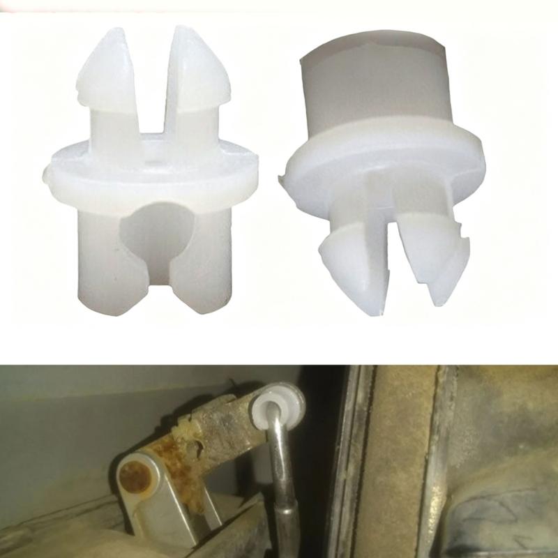 Door Lock Linkage Rod Clip 171837199 Set, Plastic Push In Retainer for Vehicle Door Lock Rod Service, 10 Pack Daily Repair Hardware