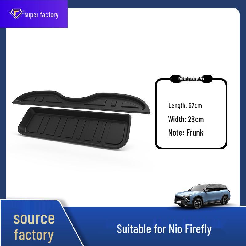 Eco-friendly, Odorless TPE Trunk Mats for 2025 NIO Firefly Car Accessories