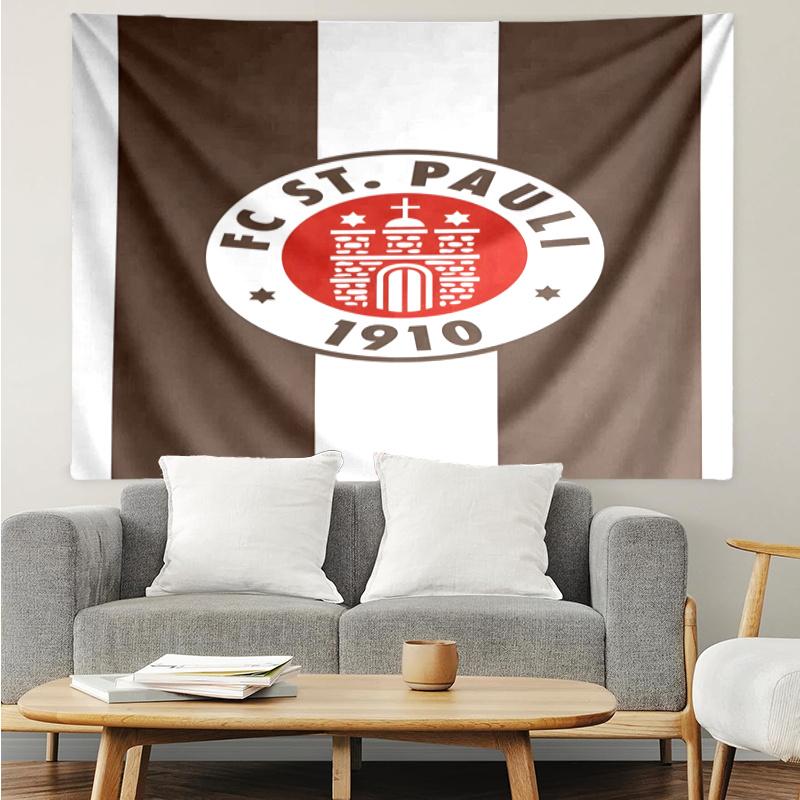 St. Pauli Tapestry, Wall Hanging Tapestry, Pattern Tapestry for Dorm Bedroom Living Room Wall Art Photography Backdrop