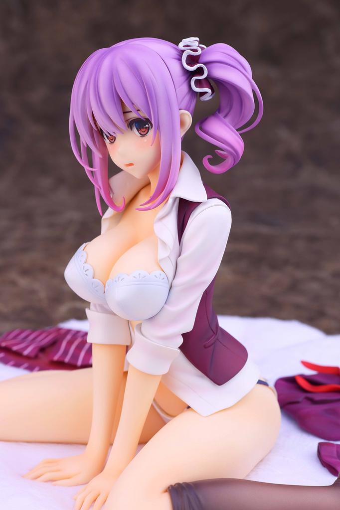 SKYTUBE Sakura Hina Illustration by Misaki Kurehito 16 Scale PVC Painted Finished Figure