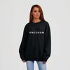 Womens Fashion Tops Casual Crewneck Striped Long Sleeve Loose Pullover Shirts