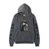 Attack on Titan Levi Ackerman Hoodie Unisex Fleece Sweatshirt Japanese Text Double Sleeve Print Autumn Winter Pullover