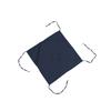 Galette de chaise - EDEN - 4 rabats - 40 x 40 cm - bleu marine - polyester