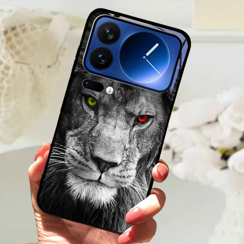 For Xiaomi 17 Pro Max Case 17 17Pro Luxury Tempered Glass Protective Back Cover Case For Xiaomi17 Pro ProMax Phone Shell Fundas
