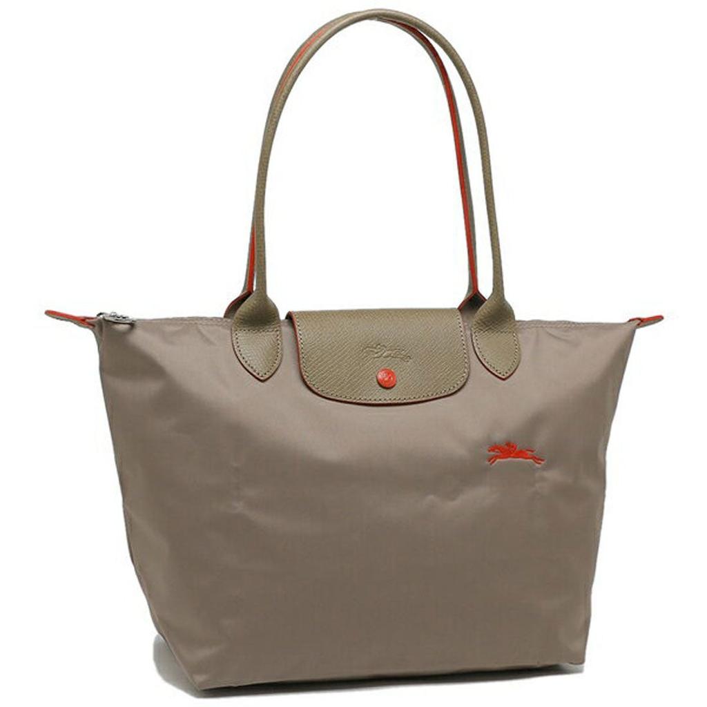 Longchamp Le Pliage Club 28 Nylon Umhängetasche Klein Damen Umhängetasche Braun 2605619P18