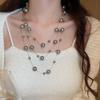 French Vintage Baroque Pearl Necklace Summer Niche Premium Sense Clavicle Chain Light Luxury Versatile Necklace Women