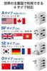 ELECOM International Adapter 3 Polarity Compatible Plug, A/BF/O/SE Type, USB-A, Ports, 12W, (N-Pole), White, ECT-32-15A3WH