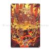 Gravity Gravity Falls Reality is an Illusion bill cipher spell Zodiac Metal Living Room Painting Wall Decor Tin Sign Poster