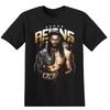 The Rock Wrestling T-skjorte Svart WWE Jeff Hardy Wrestling T-skjorte Randy Orton Ray Mysterio Wrestling T-skjorte WWE Oversize Casual Topp