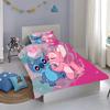 Stitch Bedrucktes Schlafzimmer Bettwäscheset Bettbezug Weihnachtsgeschenke Komfort Cartoon Mit Kissenbezug für Kinder und Erwachsene