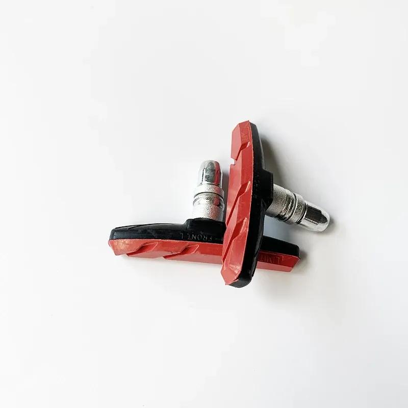 10Pair Bicycle V-brake Shoes Pads MTB Mountain Bike Brake Block Durable Rubber V Type Silent Brake Pads Shoes