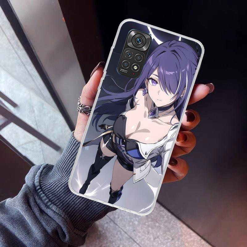 Honkai Star Rail Acheron Phone Case For Xiaomi Redmi Note 10 11 12 13 14 15 Pro Plus 11S 12S 14S 11T 11E 10S Soft TPU Back Cover