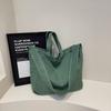Women's Solid Color Crossbody Bag Vintage Tote Bag Large Capacity Crossbody Bag