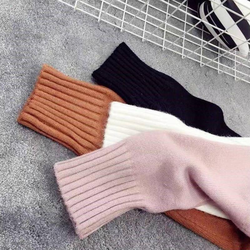 Fashion Turtleneck Sweater Women Autumn Winter Pullover Jumper Pull Streetwear Casual Knitted Sweater