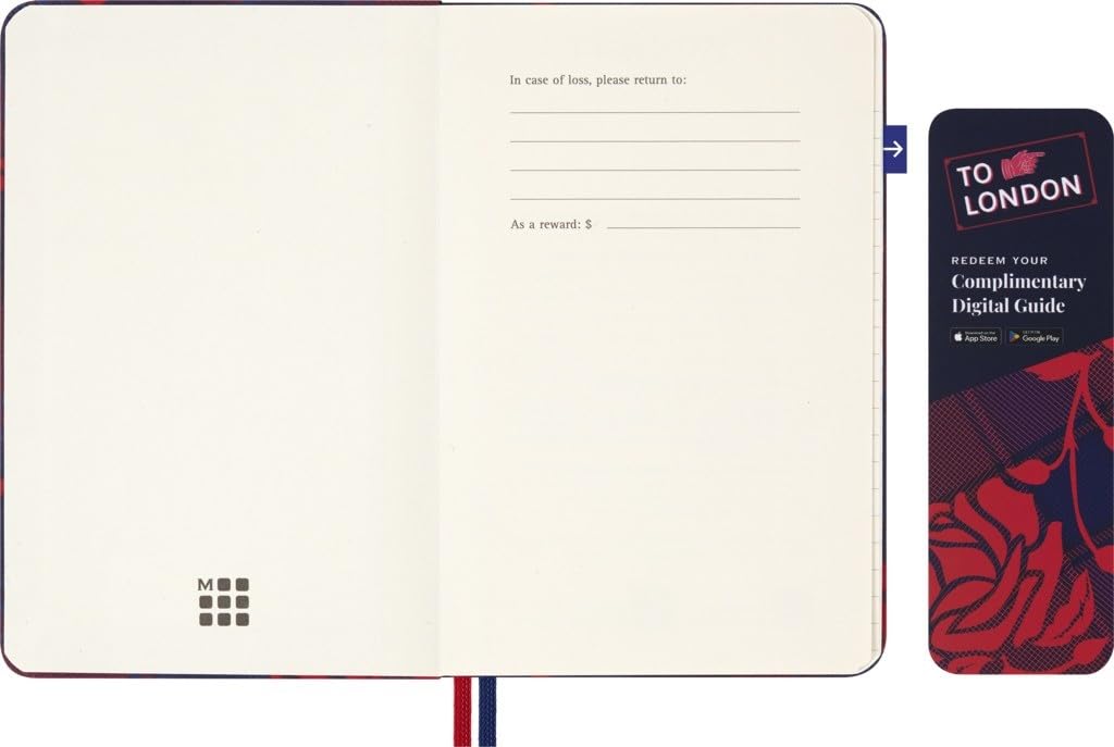 Moleskine LUXE x Moleskine "London City" Notebook, Hardcover, Pocket Size, Lined, CNLCLND