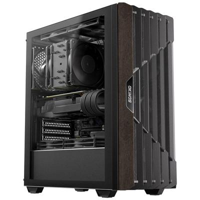 Okinos Cypress 5 AIR ATX Compatible Mid-tower PC Case, Black