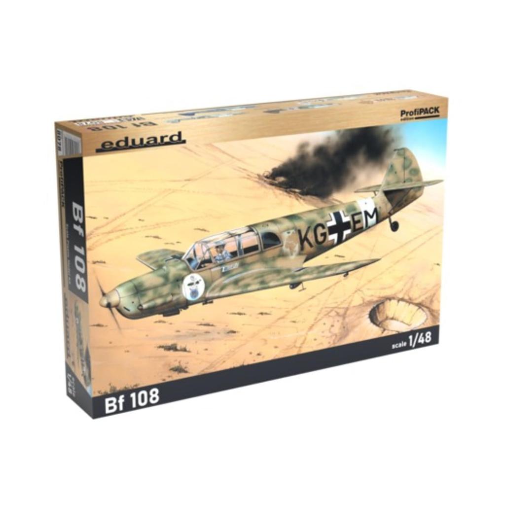 Eduard Profipack German Air Force Messerschmitt Bf108 Typhoon Plastic Model Kit EDU8078 1/48