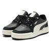 Puma Ca Pro Lux Ii Suede Leather Round Toe Lace Up Low Top Sneakers Unisex sneakers Black Brown 393176-01