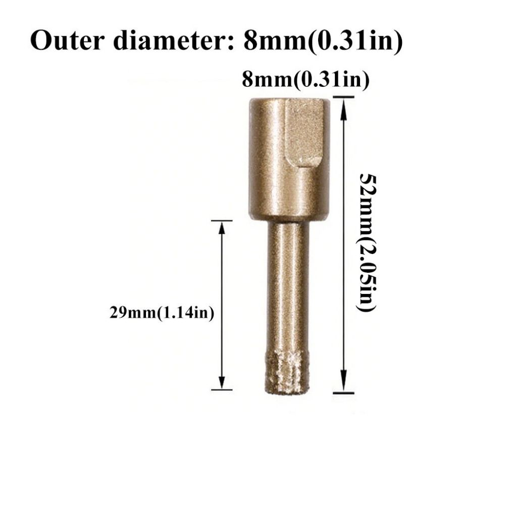 Quick Release Dry Drilling Core Bits Self-Locking Tile Hole Drill Bit  Brick Drilling