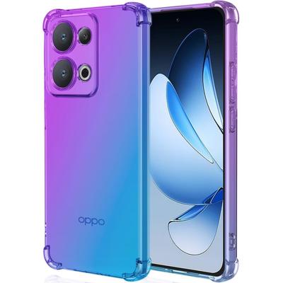 Oppo Reno 13 Gradient Dropproof Case, Purple/Blue