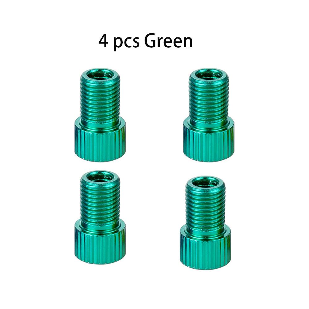 Aluminum Alloy Adapter for Valve Mountain Bike Motorbike Cycling Inflated Lends To Schrader Bike Accessories