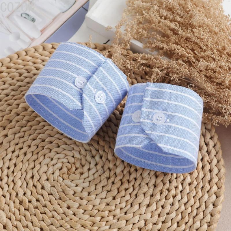 1 pár Odnímatelné hřejivé návleky na zápěstí halenky Gázové Elastické Univerzální Manžety rukávů Falešné manžety Dámské Krajkové manžety Rukávy Manžety svetru