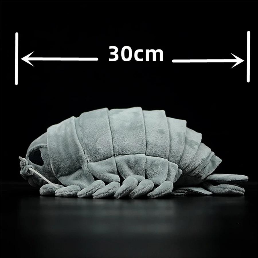 Giant Isopod Plush Toys High Fidelity Anime Cute Plushie Sea Lice Lifelike Animals Simulation Stuffed Doll Kawai Toy Gifts