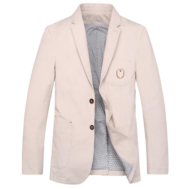 Spring Coat New Men's Casual Suit Young Men's Suit Collar Jacket Top
