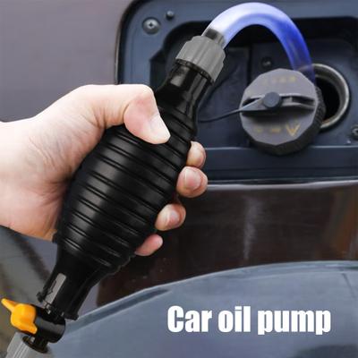 Siphon Pump Easy Liquid Transfer Oil Extractor Φορητή χειροκίνητη αντλία με βαλβίδα ροής και πόμολο συγκράτησης για καύσιμο πετρέλαιο ντίζελ νερού