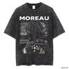 2026 Resident Evil Village T-shirt Oversize 100% Cotone Lavata Vintage per Uomo Donna Moda Tee Hip Hop Streetwear Top