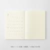 Midori MD Product Notebook Diary Planner Sticker 2027 Monthly S (Starts December 2026)