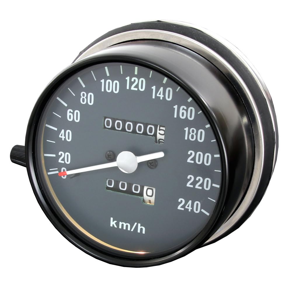 

Full Scale Genuine Type Speedometer for Honda CB750Four (K3 K4 K5 K6) 240km/h Meter Parts Replacement Repair Reverse Car Motorcycle чёрный
