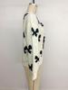 2026 Autumn/Winter Sweet Girly Knit Lace-up Bow Sweater Coat for Women