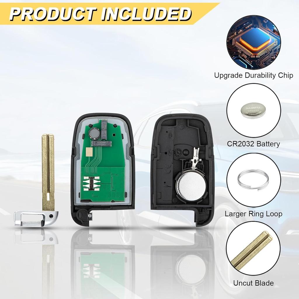 Key Fob for 11-15 Hyundai Azera Sonata/ 12-14 Equus/ 12 13 Elantra Sedan/ 09-13 Kia Optima/ 10-12 Borrego/ 11-13 Forte Sorento/ 11-14 Rio, SY5HMFNA04