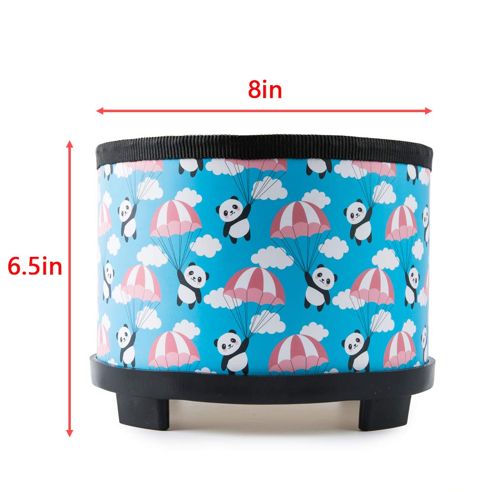 Floor Bongo Tom Drum That Can Be Used Without 8 Inch Early Education Percussion with 2 Suitable As an Early Childhood Education Instrument Drum, Drum,