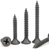 Black Phosphated High-Strength Drywall Screw Set, Coarse Thread, M3.5.