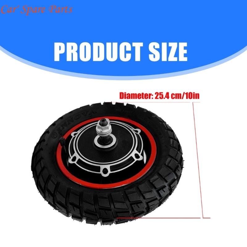 Y4UA 10Inch Rear Wheel Motor Replacement Set 800W Energy Efficient Designs With Heavy Load Capacity for Commuters Scooters