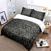 Ornate Floral Pattern Design Bedding Duvet Cover Set Duvet Cover Pillowcases  (1*Duvet Cover 2*Pillowcases, Without Duvet Insert)