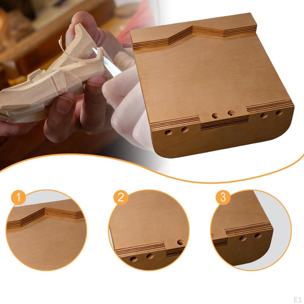 Wooden Carving Desktop Board Tool, Practical, Versatile Reliable Easy To Use Protect