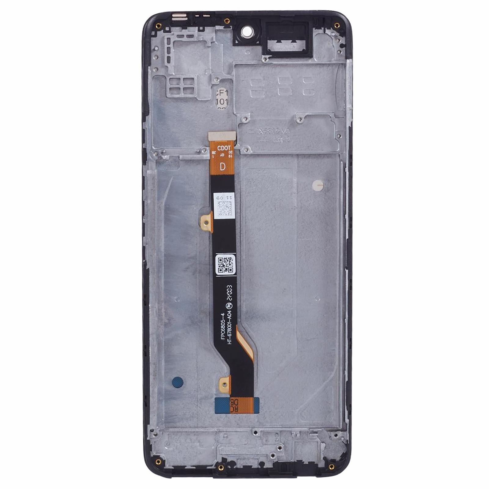 

For Infinix Hot 11s X6812 Grade C LCD Screen and Digitizer Assembly+Frame Replacement Part (Without Logo) Type A