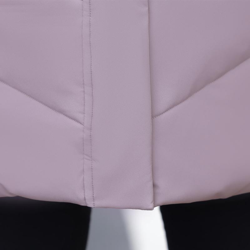 Middle Age Women's Down Coats Winter Vintage Prakas Hooded Plus Size Elegant Thick Warm Puffer Jackets Woman  Outerwears