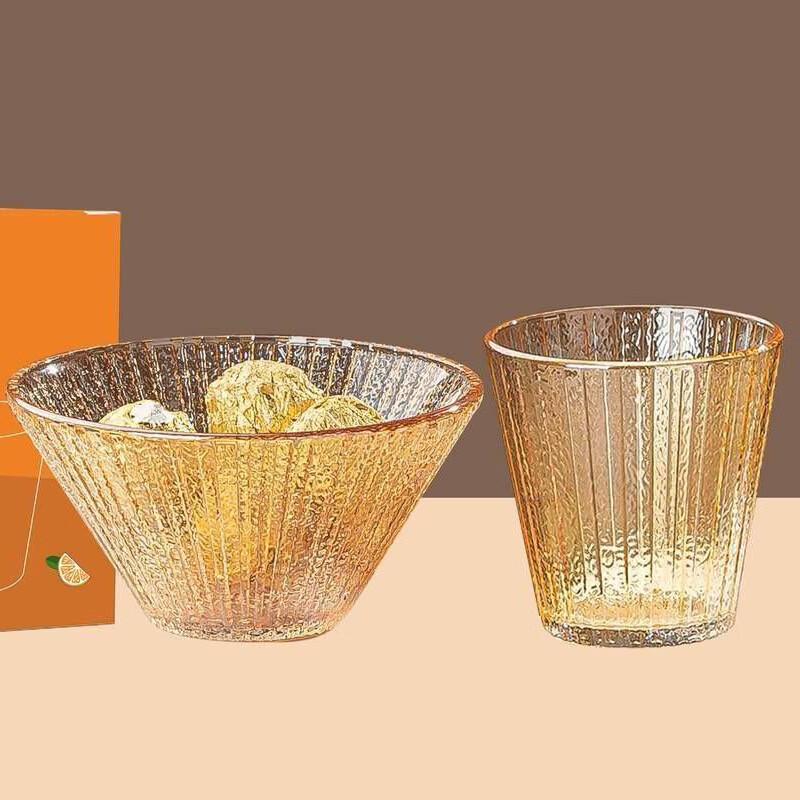 Creative Glass Bowl & Cup Gift Set